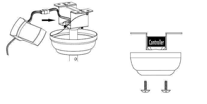 COSTWAY- ES10053 - Industrial- Ceiling- Fan-fig-9