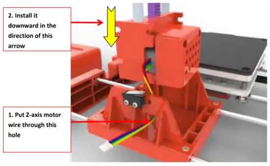 Easy Threed X1 Operation Video Inside TF Card - Printer Base