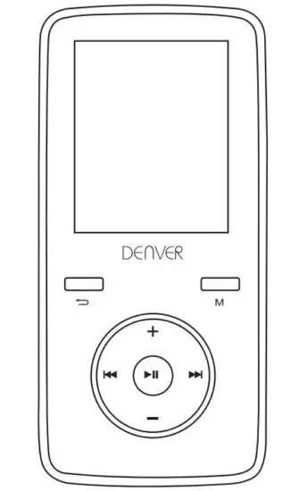 DENVER MPG-4054NRC MicroSD Card Slot