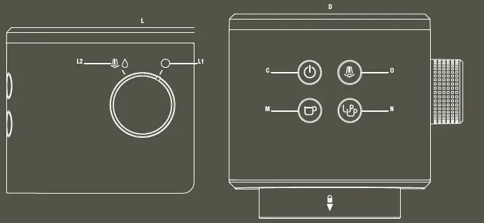 KRUPS XP442 Coffee Machine -FIG-2
