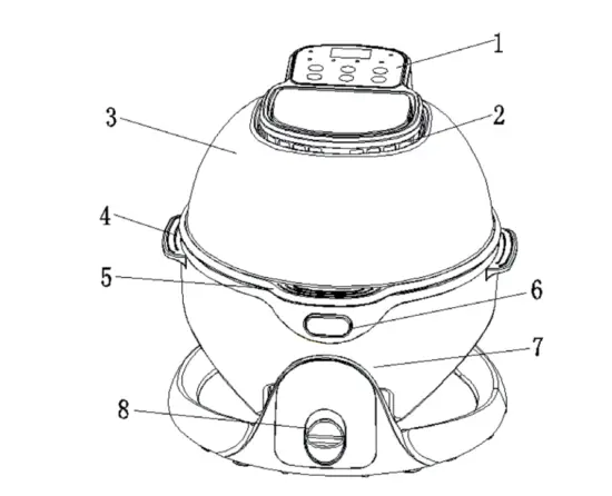 KLARSTEIN 10034528 Vitair Pommesmaster Hot Air Fryer - fig1