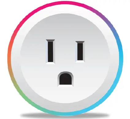 Brookstone-BKSPRGB-Smart-Plug-with-Color-Changing-Led-Ring-PRODUCT