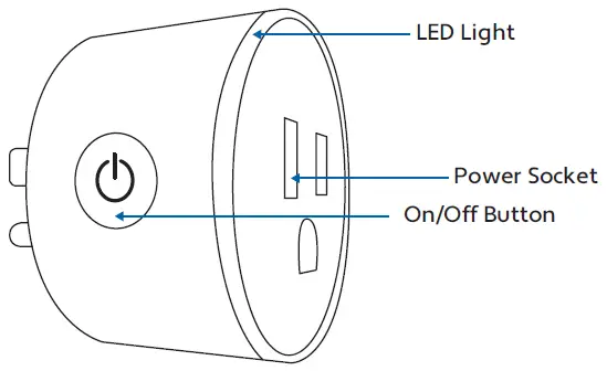 Brookstone-BKSPRGB-Smart-Plug-with-Color-Changing-Led-Ring-PRODUCT1