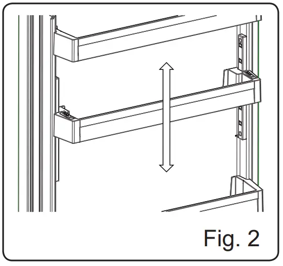 Adjustable Door Shelf