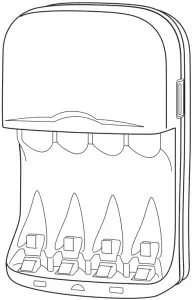 amazonbasics Battery Charger with USB Output