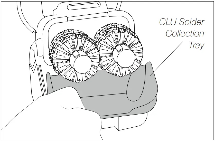 CLU Senior Tip Cleaner Changing Brushes