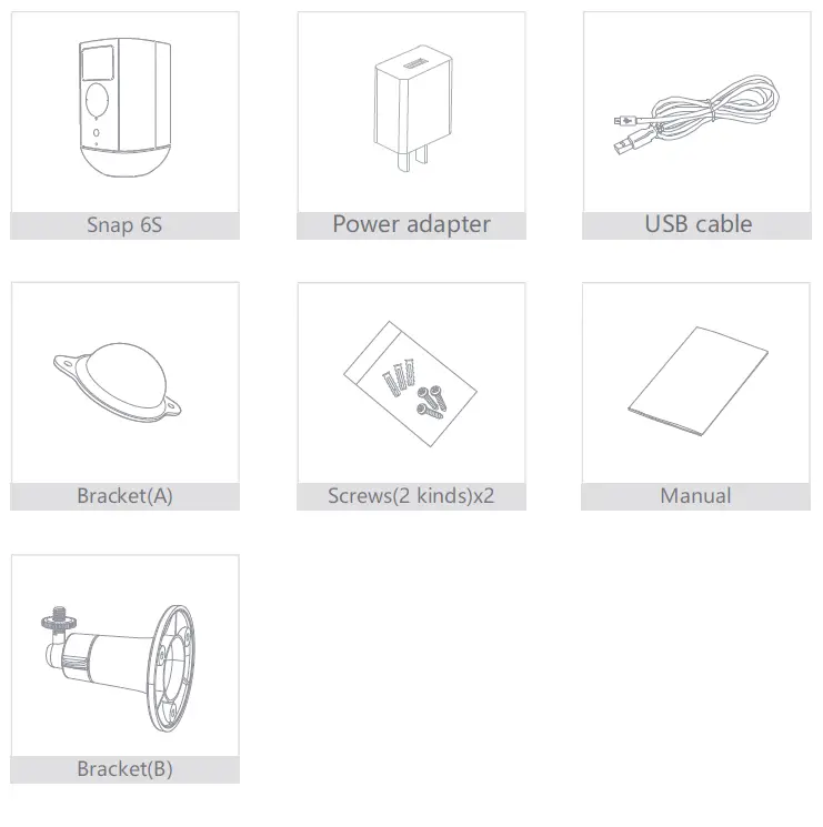 NEXXT SOLUTIONS Snap S6 Security Camera FIG 1