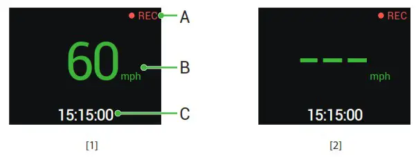 NAVITEL R3 Dash Cam Digital Speed