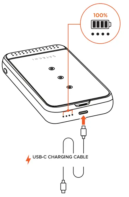 SATECHI US8036 Duo Wireless Charger Power Stand - FIg 1