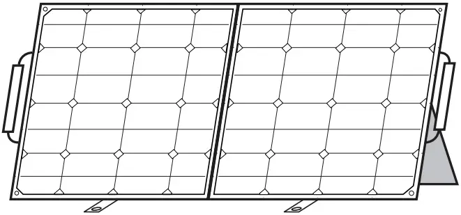 trickle star TS601P-2 100 W Portable Solar Pane A