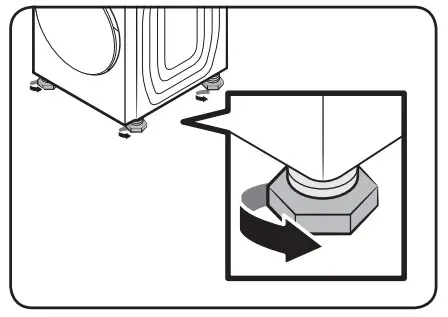 SAMSUNG SKK 9MCV Bespoke 27 in. Front Load Washer and Dryer - STEP 1