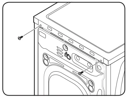 SAMSUNG SKK 9MCV Bespoke 27 in. Front Load Washer and Dryer - STEP 2