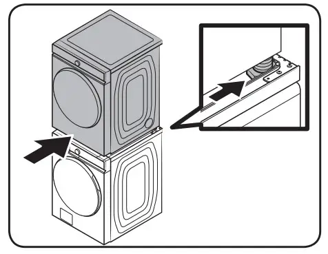 SAMSUNG SKK 9MCV Bespoke 27 in. Front Load Washer and Dryer - STEP 7