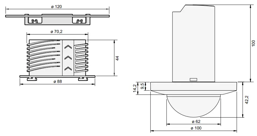 niko 353 701221 Presence Detector - fig 1