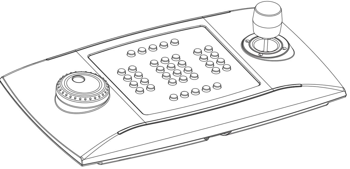 VIDEOTEC DCZ Universal Keyboard for PC Software Applications