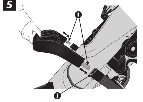 evenflo Victory Plus Compact Fold Jogging Stroller - audible 1