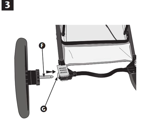 evenflo Victory Plus Compact Fold Jogging Stroller - audible