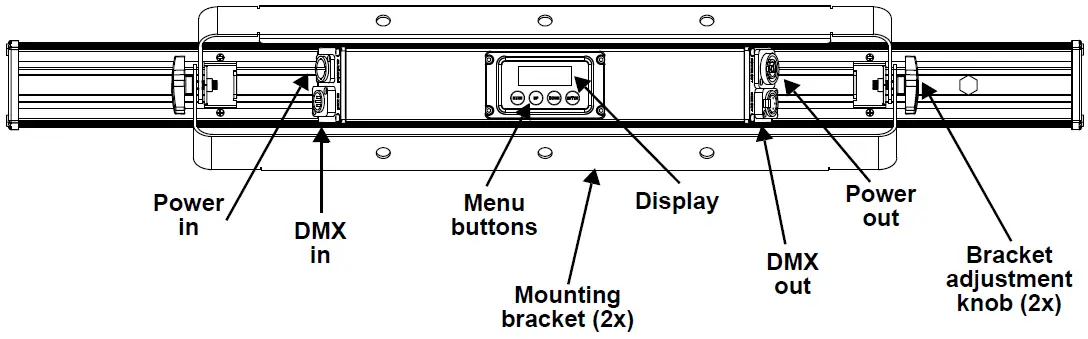 CHAUVET DJ COLORband Q4 IP RGBA LED Bar 01