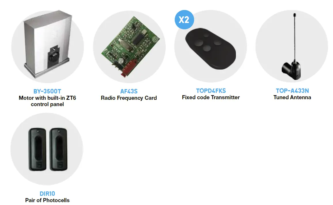 CAME-BY-3500T-Sliding-Gate-Opener-Kit-1