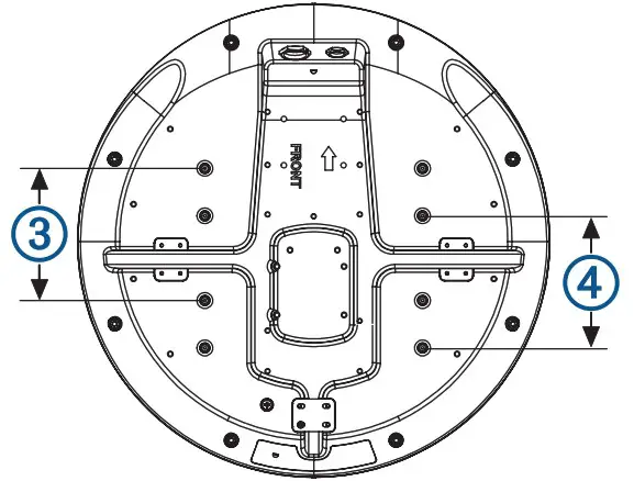 GARMIN GMR 18 XHD Radome Including 15 cm Cable - Mounting Considerations 2