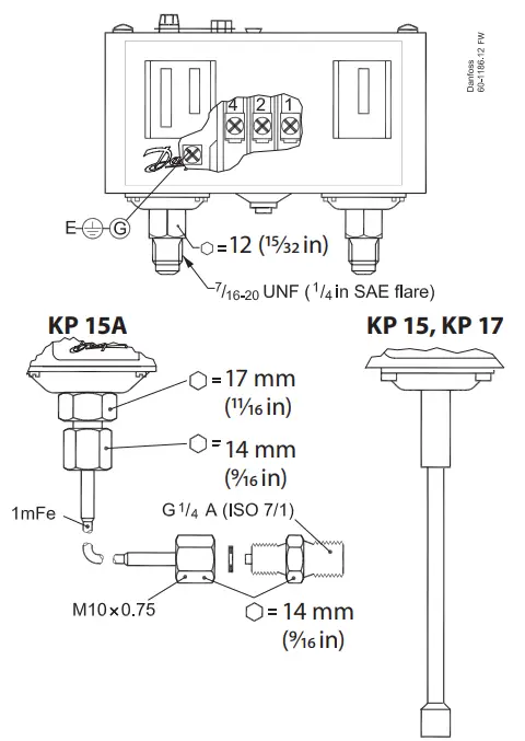 Danfoss-KP-15-Pressure-Switch-FIG4