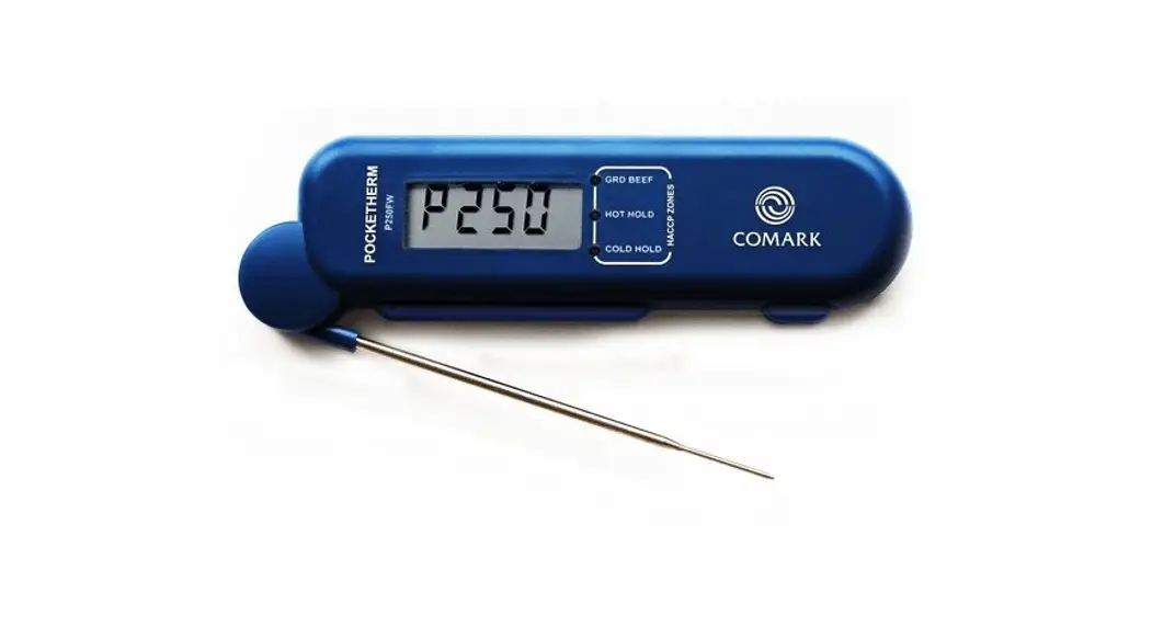 Compak P250fw Waterproof Pocketherm Folding Thermometer User Manual