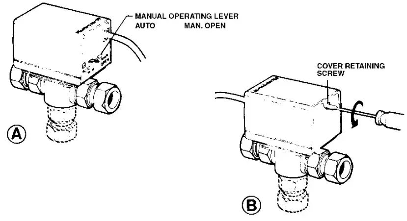 Honeywell 40003916-003 Replacement Powerhead for V4073A Mid-Position Valves -Work Regulations