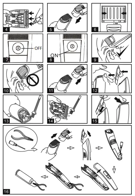 Lifelong LLPCM05 Cordless Beard Trimmer-3