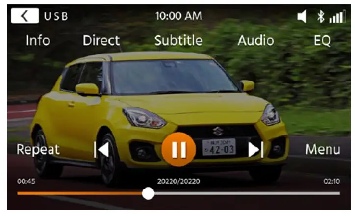 XZENT X-127 1-DIN Infotainer 10