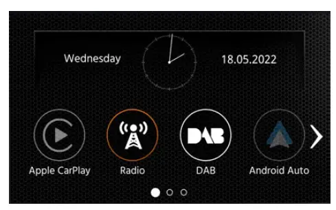 XZENT X-127 1-DIN Infotainer 3