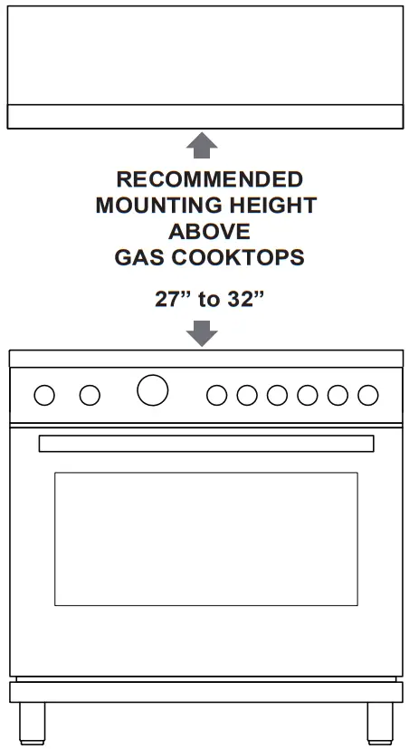 XOIL4819KSE 48 Inch Cabinet Insert Hood - Fig 3
