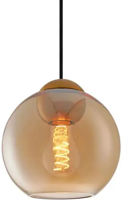 halo design Bubbles 18 Pendant Amber
