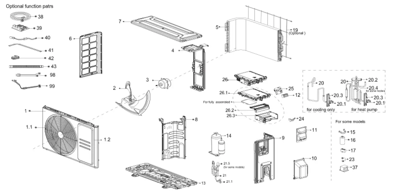breeze33-BZ33-HYP06OUT2-G2-P-6000 BTU-Outdoor-Single-Zone-Heat-Pump-Unit-User-Guide-fig-1