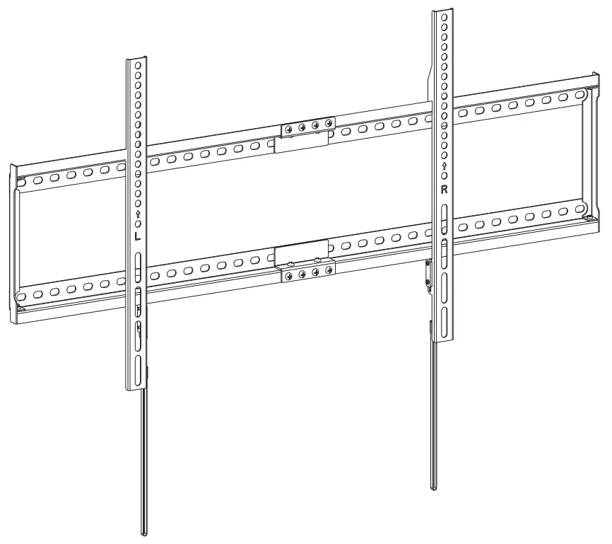 AISENS WT90F 119 Heavy Duty Fixed TV Wall Mount