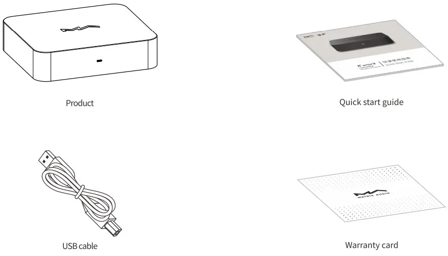 MATRIX AUDIO X SPDIF 3 USB Digital Audio Interface - Packing List