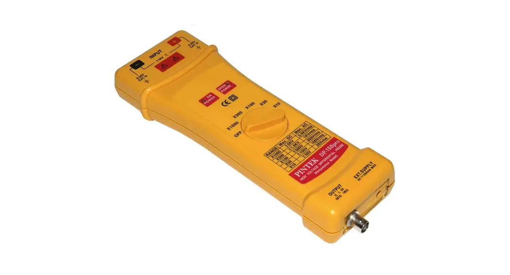Pintek Dp-40k High Voltage Differential Probe User Guide Pintek Dp-40k High Voltage Differential Probe User Guide