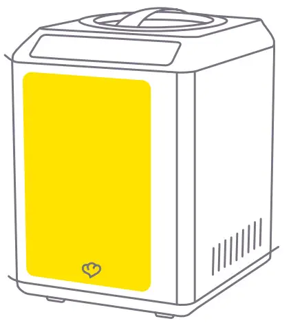 springlane Erika 2 In 1 Ice Cream Maker and Yogurt Maker