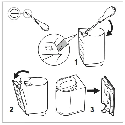 Electrolux E9WHMIC1 Plastic Micro Filter for Washing Machine - accessory