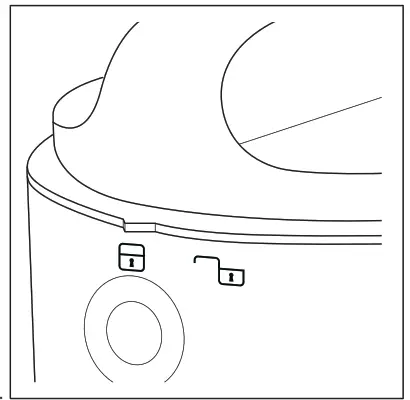 Electrolux E9WHMIC1 Plastic Micro Filter for Washing Machine - cover counter