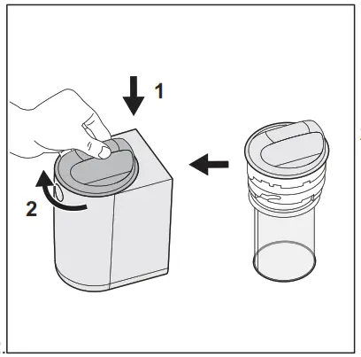 Electrolux E9WHMIC1 Plastic Micro Filter for Washing Machine - filter, refer