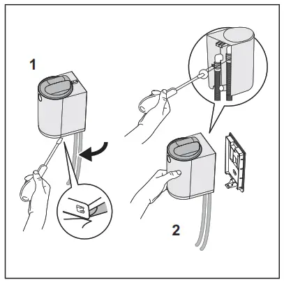 Electrolux E9WHMIC1 Plastic Micro Filter for Washing Machine - programme immediately