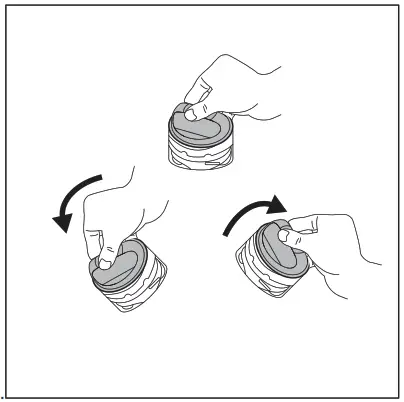 Electrolux E9WHMIC1 Plastic Micro Filter for Washing Machine - reset filter