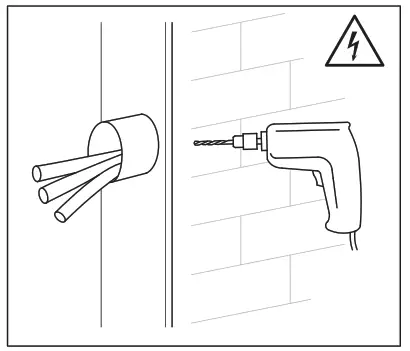 Electrolux E9WHMIC1 Plastic Micro Filter for Washing Machine - wall and place