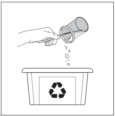 Electrolux E9WHMIC1 Plastic Micro Filter for Washing Machine - water