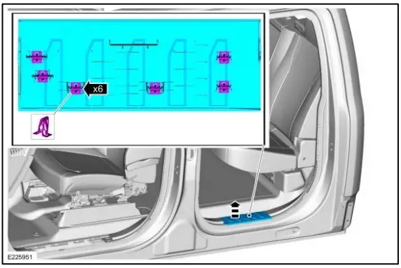 Lower B-Pillar Trim Panel