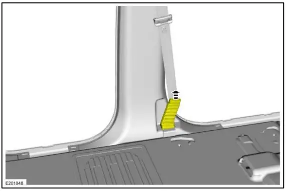 Lower B-Pillar Trim Panel