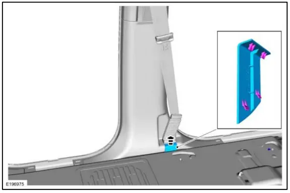 Lower B-Pillar Trim Panel