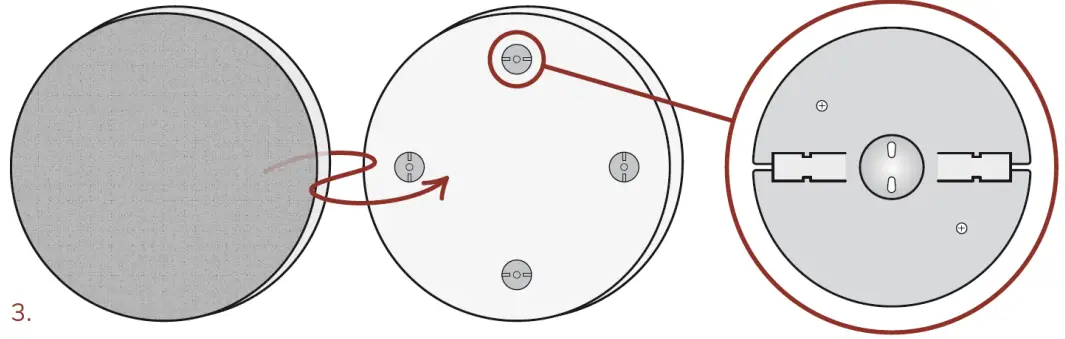 Panel to bracket installation