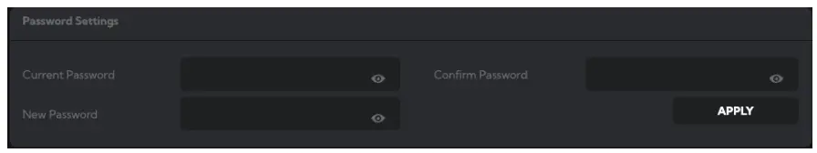PLAY 4K NDI Player Web Configuration Panel