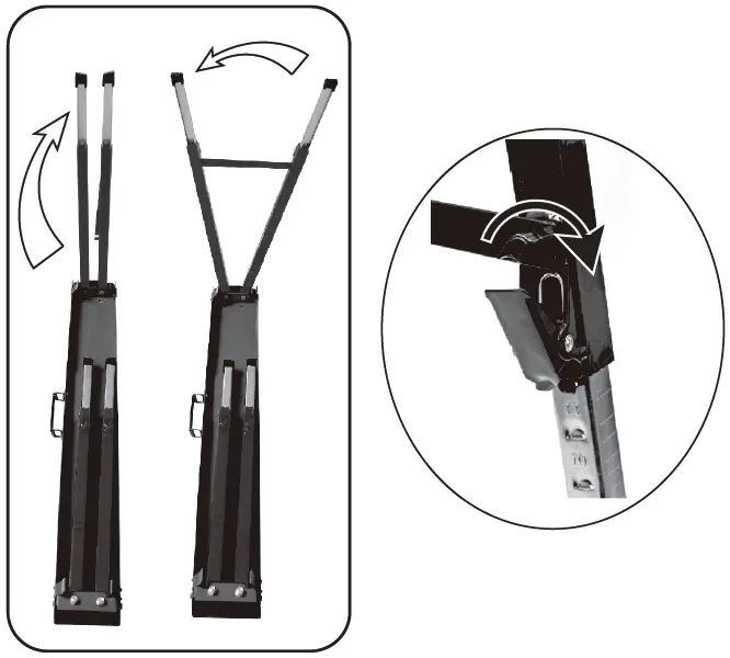TOOLCRAFT-2575398-Folding-Trestle-fig-1